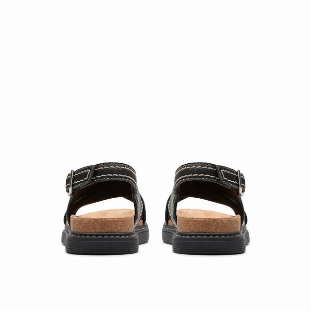 Clarks クラークス レディース 女性用 シューズ 靴 サンダル Arwell Sling Black Leather【送料無料】