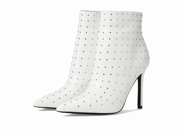 Nine West ナインウエスト レディース 女性用 シューズ 靴 ブーツ アンクル ショートブーツ Farrahs 3 White【送料無料】