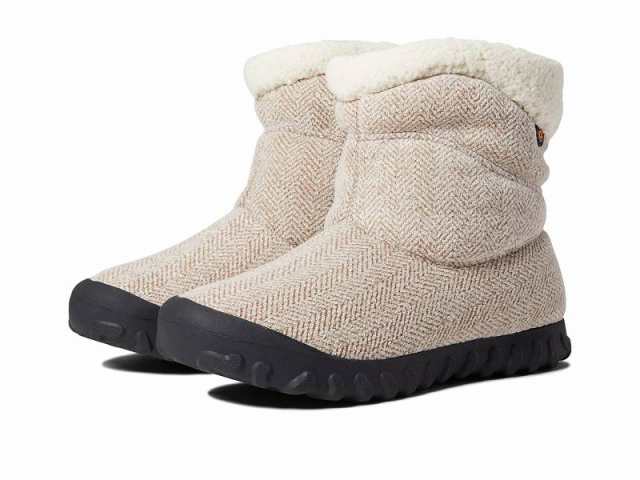 Bogs ボグス レディース 女性用 シューズ 靴 ブーツ スノーブーツ B Moc II Cozy Chevron Taupe【送料無料】