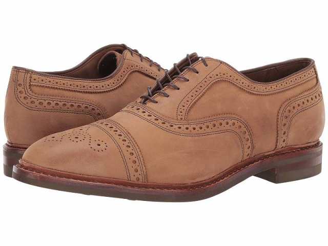 Allen Edmonds アレン エドモンズ メンズ 男性用 シューズ 靴 オックスフォード 紳士靴 通勤靴 Strand mok Tan Nubuck【送料無料】