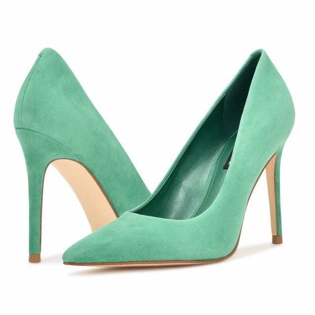 Nine West ナインウエスト レディース 女性用 シューズ 靴 ヒール Fresh Green Suede【送料無料】