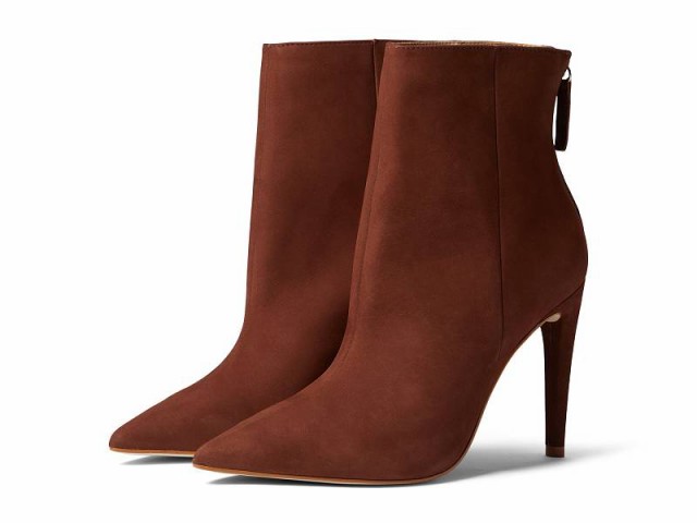 Steve Madden スティーブマデン レディース 女性用 シューズ 靴 ブーツ アンクル ショートブーツ Halena Brown Nubuck【送料無料】