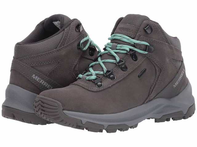 Merrell メレル レディース 女性用 シューズ 靴 ブーツ ハイキング トレッキング Erie Mid Waterproof Charcoal【送料無料】