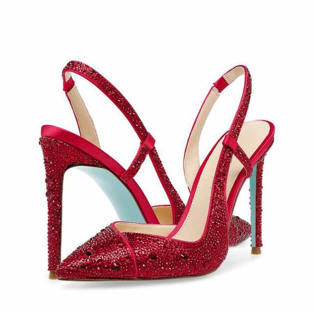 Blue by Betsey Johnson ベッティージョンソン レディース 女性用 シューズ 靴 ヒール Rocky Red【送料無料】