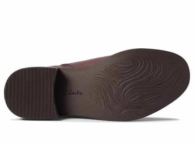 Clarks クラークス レディース 女性用 シューズ 靴 ブーツ アンクル ショートブーツ Maye Ease Dark Brown  Leather【送料無料】｜au PAY マーケット