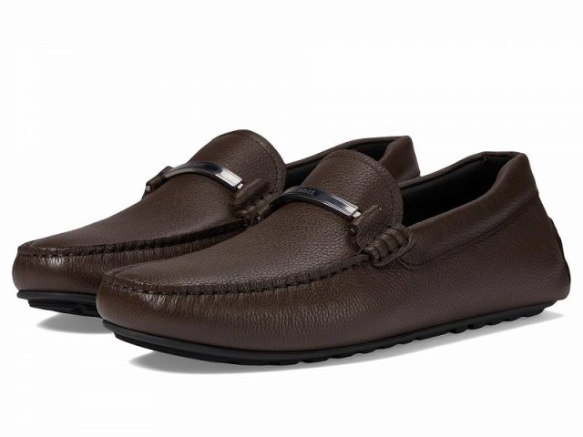 BOSS ボス メンズ 男性用 シューズ 靴 ローファー Noel Loafer Moccasins Dark Brown【送料無料】