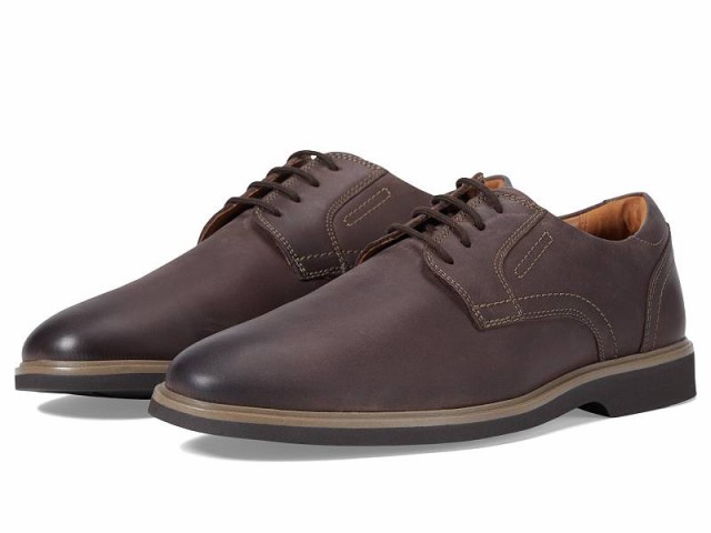 Clarks クラークス メンズ 男性用 シューズ 靴 オックスフォード 紳士靴 通勤靴 Malwood Lace Dark Brown Leather【送料無料】