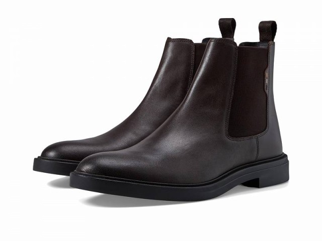 BOSS ボス メンズ 男性用 シューズ 靴 ブーツ チェルシーブーツ Calev Chelsea Boot Dark Brown【送料無料】