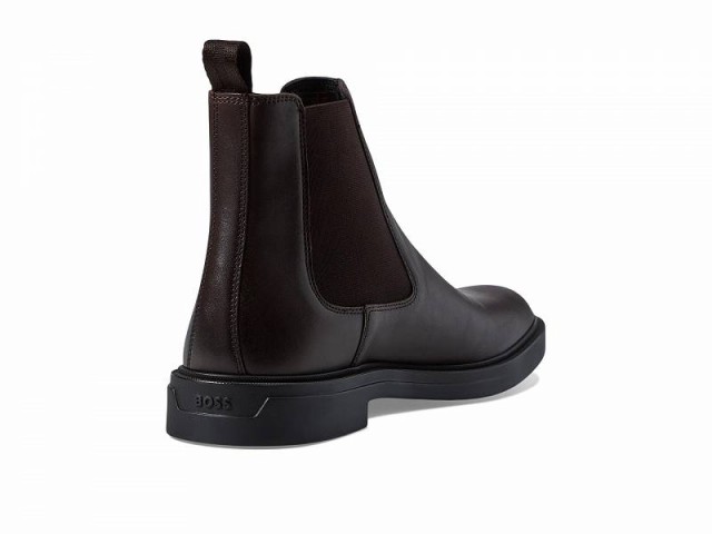 BOSS ボス メンズ 男性用 シューズ 靴 ブーツ チェルシーブーツ Calev Chelsea Boot Dark Brown【送料無料】