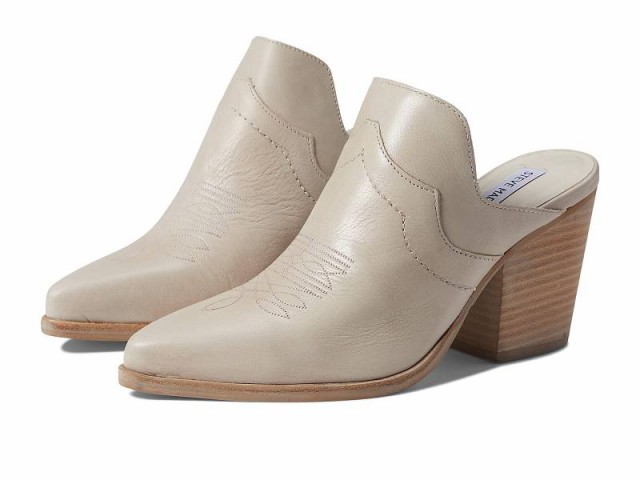 Steve Madden スティーブマデン レディース 女性用 シューズ 靴 ヒール Roseland Mule Bone Leather【送料無料】