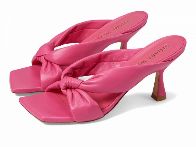 Stuart Weitzman スチュアートワイツマン レディース 女性用 シューズ 靴 ヒール Playa 75 Knot Sandal Hot Pink【送料無料】