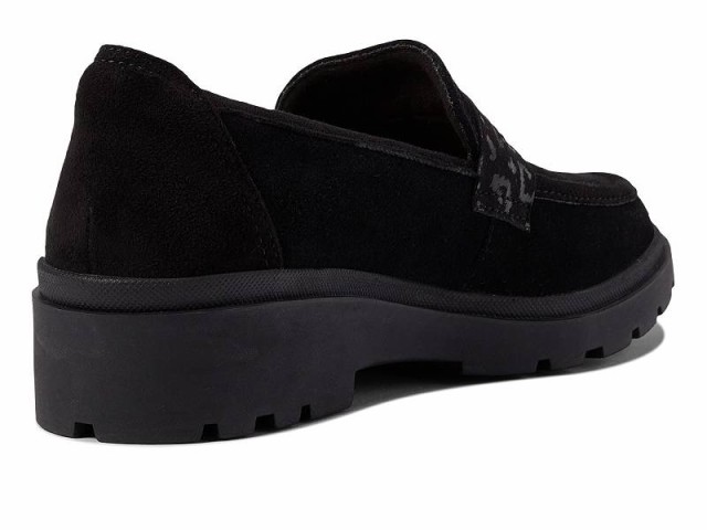 Clarks クラークス レディース 女性用 シューズ 靴 ローファー ボートシューズ Calla Ease Black Suede【送料無料】