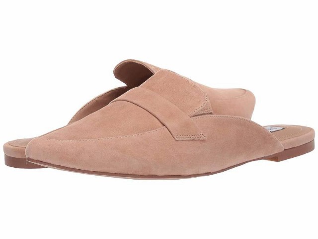 Steve Madden スティーブマデン レディース 女性用 シューズ 靴 ローファー ボートシューズ Flavor Flat Mule Tan Suede【送料無料】