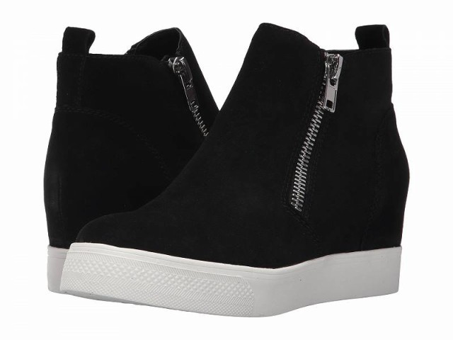 Steve Madden スティーブマデン レディース 女性用 シューズ 靴 スニーカー 運動靴 Wedgie Sneaker Black  Suede【送料無料】｜au PAY マーケット