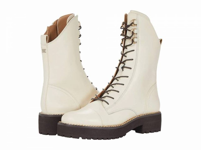 Sam Edelman サムエデルマン レディース 女性用 シューズ 靴 ブーツ レースアップ 編み上げ Lenley Ivory【送料無料】