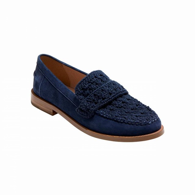 Jack Rogers ジャックロジャース レディース 女性用 シューズ 靴 ローファー ボートシューズ Dale Loafer Crochet/Suede【送料無料】