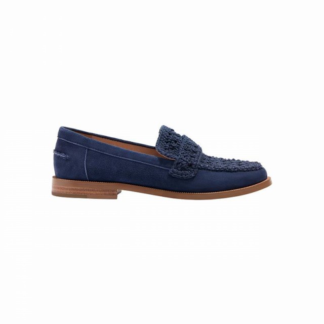 Jack Rogers ジャックロジャース レディース 女性用 シューズ 靴 ローファー ボートシューズ Dale Loafer Crochet/Suede【送料無料】