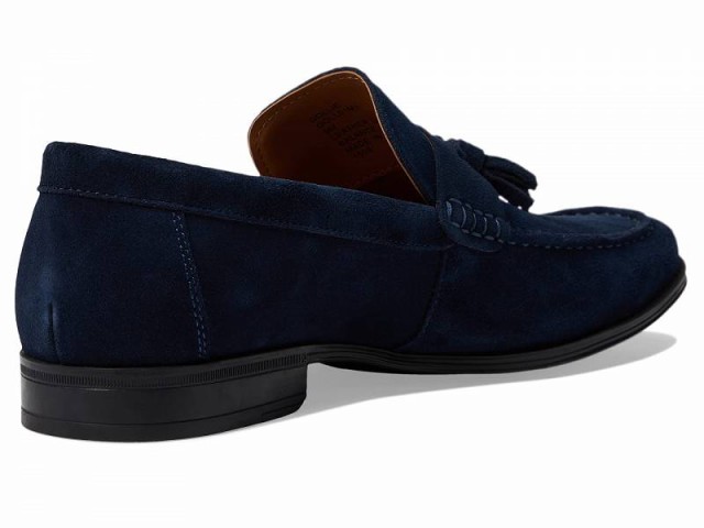 Steve Madden スティーブマデン メンズ 男性用 シューズ 靴 ローファー Gollie Navy Suede【送料無料】