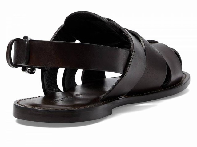 Allen Edmonds アレン エドモンズ メンズ 男性用 シューズ 靴 サンダル Monaco Cross Band Sandal Dark Brown Leather【送料無料】