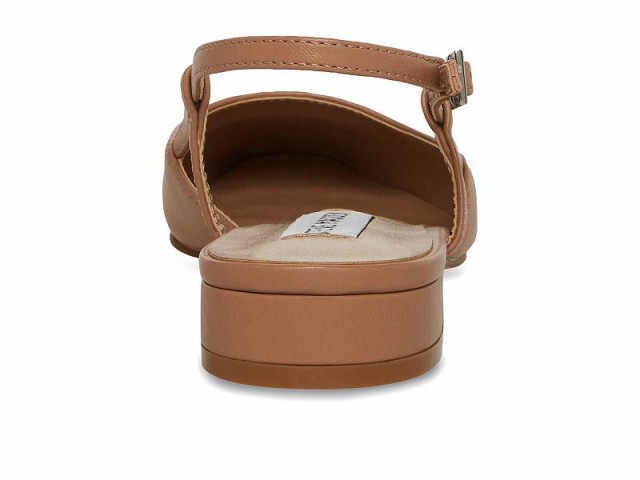 Steve Madden スティーブマデン レディース 女性用 シューズ 靴 フラット Belinda Flat Tan Leather【送料無料】