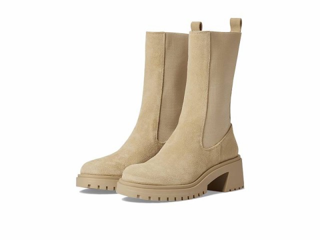 Steve Madden スティーブマデン レディース 女性用 シューズ 靴 ブーツ ミッドカフ Hesitant Boot Sand Suede【送料無料】