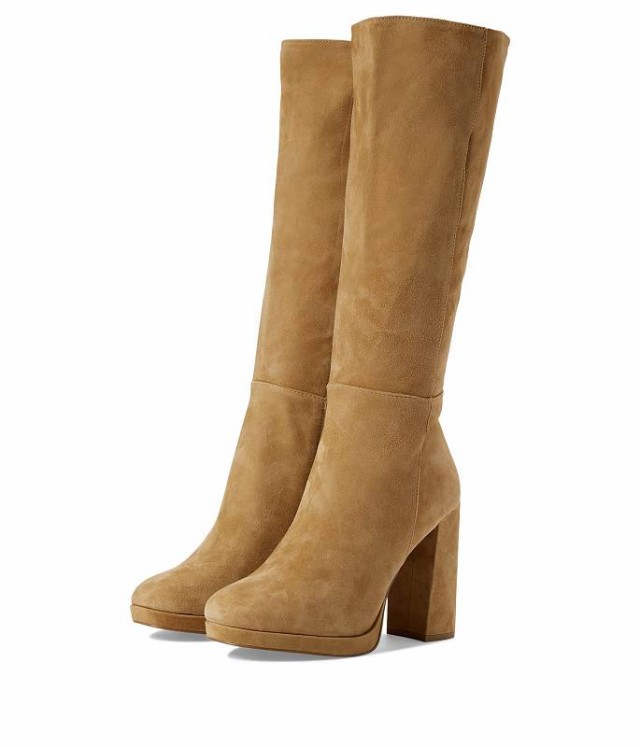 Steve Madden スティーブマデン レディース 女性用 シューズ 靴 ブーツ ロングブーツ Marcello Boot Sand Suede【送料無料】