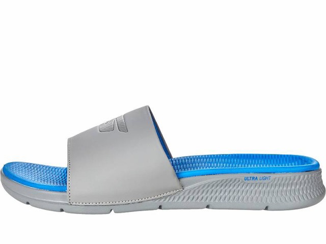 SKECHERS Performance スケッチャーズ メンズ 男性用 シューズ 靴 サンダル Go Consistent Sandal  229030 Charcoal/Blue【送料無料】｜au PAY マーケット