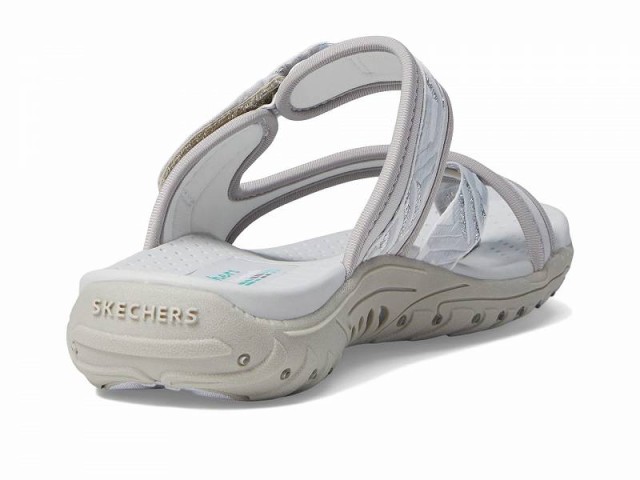 SKECHERS スケッチャーズ レディース 女性用 シューズ 靴 サンダル Reggae Vibrancy Light Gray【送料無料】