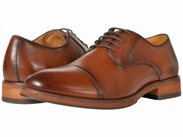 Florsheim フローシャイム メンズ 男性用 シューズ 靴 オックスフォード 紳士靴 通勤靴 Blaze Cap Toe Oxford Cognac Smooth【送料無料】