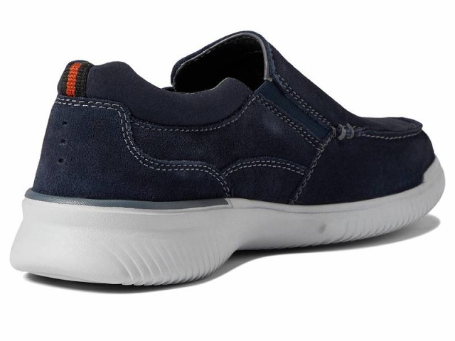 Clarks クラークス メンズ 男性用 シューズ 靴 ローファー Donaway Free Navy Waxy【送料無料】