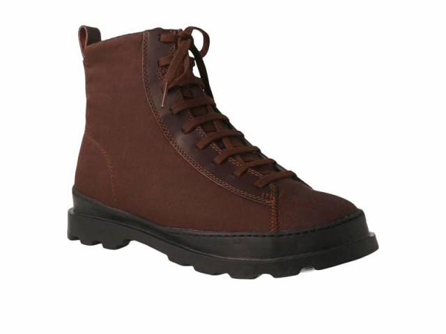 Camper カンペール メンズ 男性用 シューズ 靴 ブーツ レースアップ 編み上げ Brutus K300427 Medium Brown【送料無料】