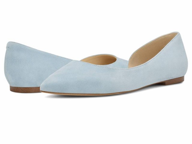 Nine West ナインウエスト レディース 女性用 シューズ 靴 フラット Blaha Light Blue Suede【送料無料】