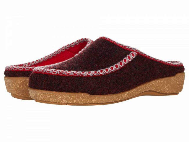 taos Footwear タオス レディース 女性用 シューズ 靴 スリッパ Woolma Deep Red【送料無料】