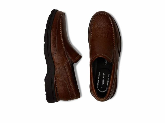 Rockport ロックポート メンズ 男性用 シューズ 靴 ローファー Prowalker Eureka Plus Slip-On Bridle Brown【送料無料】