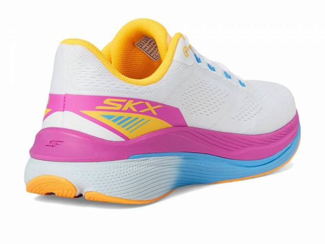 SKECHERS スケッチャーズ レディース 女性用 シューズ 靴 スニーカー 運動靴 Max Cushioning Propulsion White/Orange【送料無料】