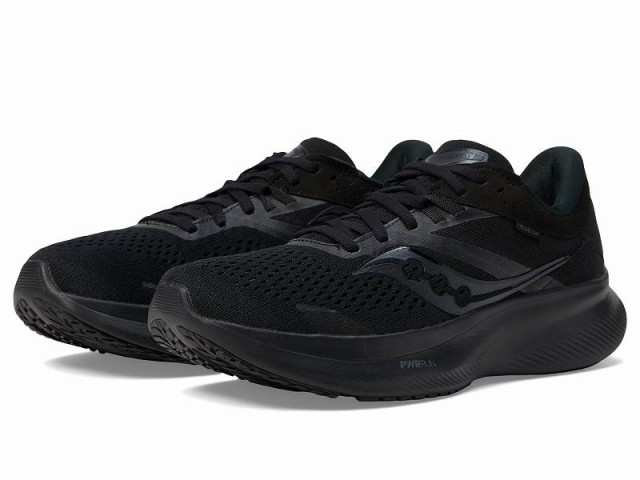 Saucony サッカニー レディース 女性用 シューズ 靴 スニーカー 運動靴 Ride 16 Triple Black【送料無料】