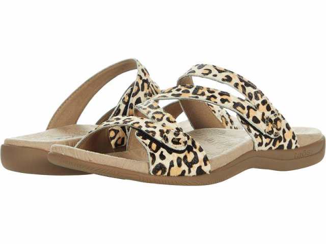 taos Footwear タオス レディース 女性用 シューズ 靴 サンダル Double U Tan Leopard Print【送料無料】