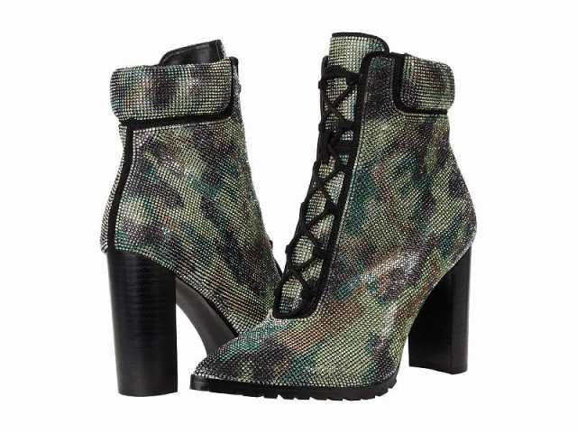 Steve Madden スティーブマデン レディース 女性用 シューズ 靴 ブーツ レースアップ 編み上げ Illisa-R Bootie Camoflage【送料無料】