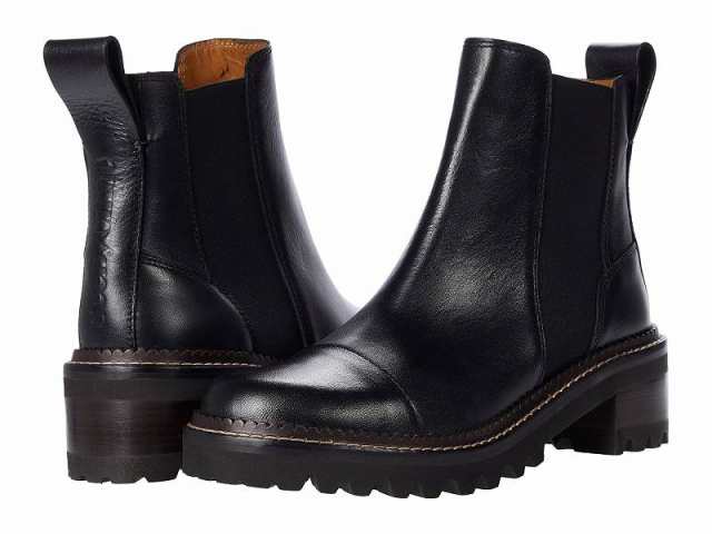 See by Chloe シー by クロエ レディース 女性用 シューズ 靴 ブーツ チェルシーブーツ アンクル Mallory Ankle Boot Black【送料無料】