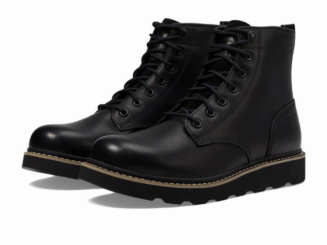 SOREL ソレル メンズ 男性用 シューズ 靴 ブーツ レースアップ 編み上げ Slabtown 62(TM) Six Waterproof Black/Chalk【送料無料】