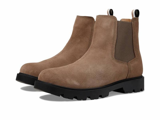 BOSS ボス メンズ 男性用 シューズ 靴 ブーツ チェルシーブーツ Adley Suede Chelsea Boot Medium Beige【送料無料】