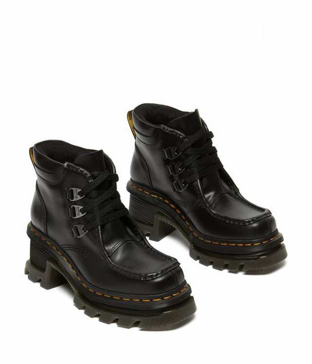 Dr. Martens ドクターマーチン レディース 女性用 シューズ 靴 ブーツ チャッカブーツ アンクル Corran 3i Boot Black Atlas【送料無料】