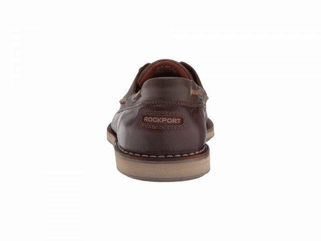 Rockport ロックポート メンズ 男性用 シューズ 靴 ボートシューズ Ports of Call Perth Beeswax/Dark Brown Leather【送料無料】