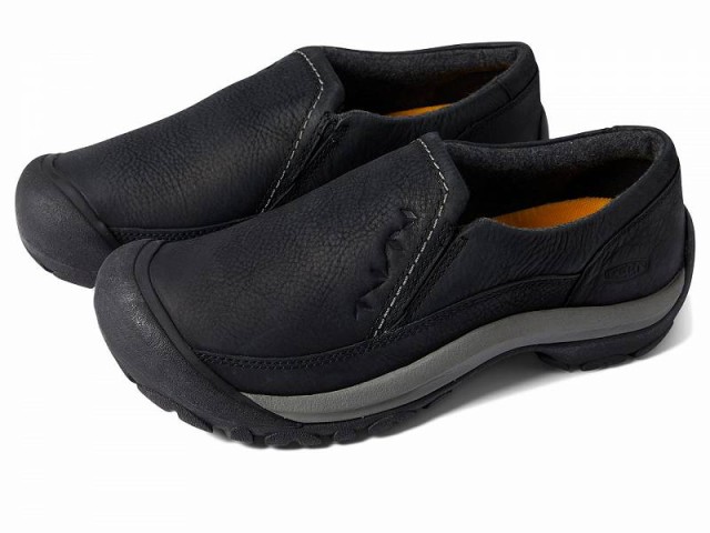 Keen キーン レディース 女性用 シューズ 靴 ローファー ボートシューズ Kaci III Winter Slip-On Black/Steel Grey【送料無料】