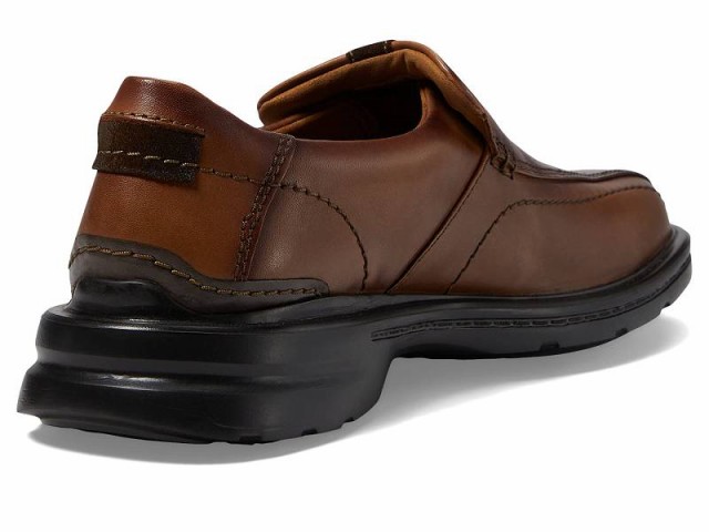 Clarks クラークス メンズ 男性用 シューズ 靴 ローファー Gessler Step Dark Tan Leather【送料無料】