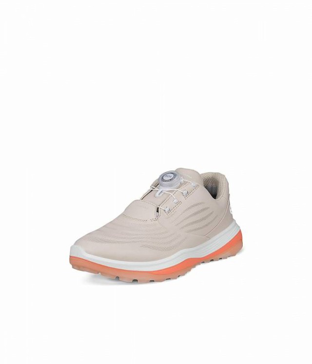 ECCO Golf エコー ゴルフ レディース 女性用 シューズ 靴 スニーカー 運動靴 LT1 BOA Hybrid Waterproof Limestone【送料無料】