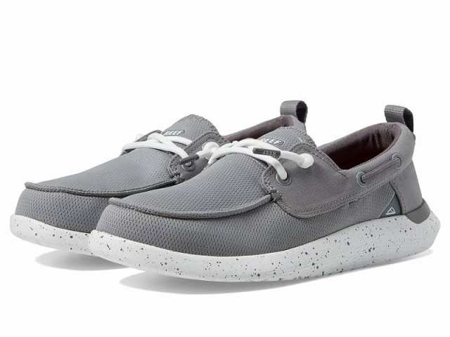 Reef リーフ メンズ 男性用 シューズ 靴 ボートシューズ Swellsole Pier Grey Mesh【送料無料】