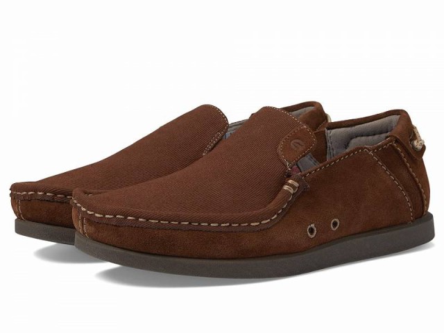 Clarks クラークス メンズ 男性用 シューズ 靴 ローファー ShacreLite Step Dark Tan Suede【送料無料】