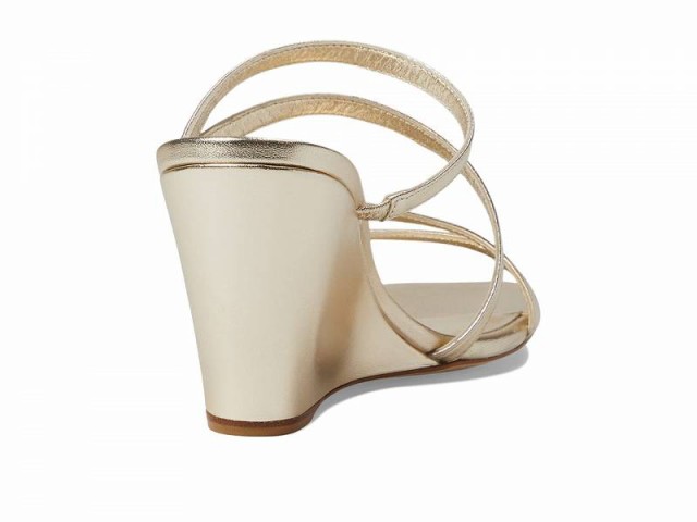 Stuart Weitzman スチュアートワイツマン レディース 女性用 シューズ 靴 ヒール Strapeze 85 Wedge Light Gold【送料無料】