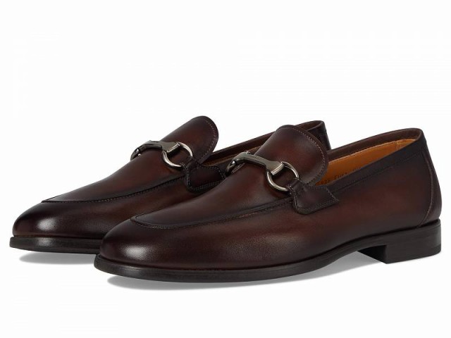 Magnanni マグナーニ メンズ 男性用 シューズ 靴 ローファー Keagan Bit Brown Texture【送料無料】